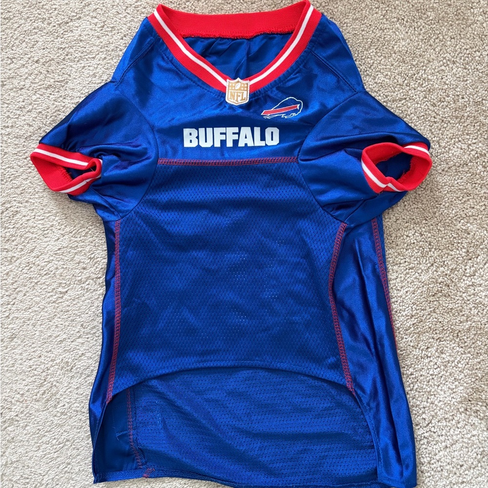 Pets First NFL Dog & Cat Mesh Jersey, Buffalo Bills, X-Large